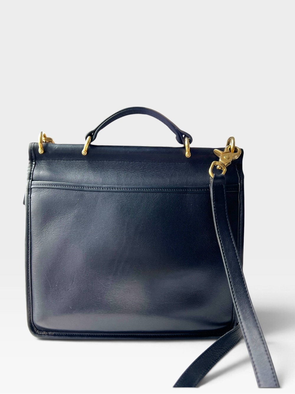 COACH Vintage Willis Black Bag, 9927 - Picture 2 of 11